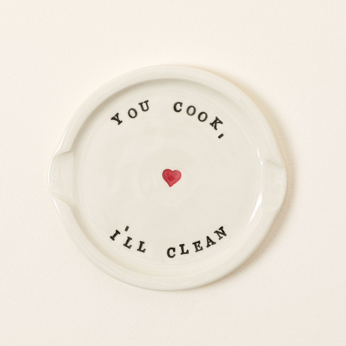 You Cook, I'll Clean Double Spoon Rest | UncommonGoods