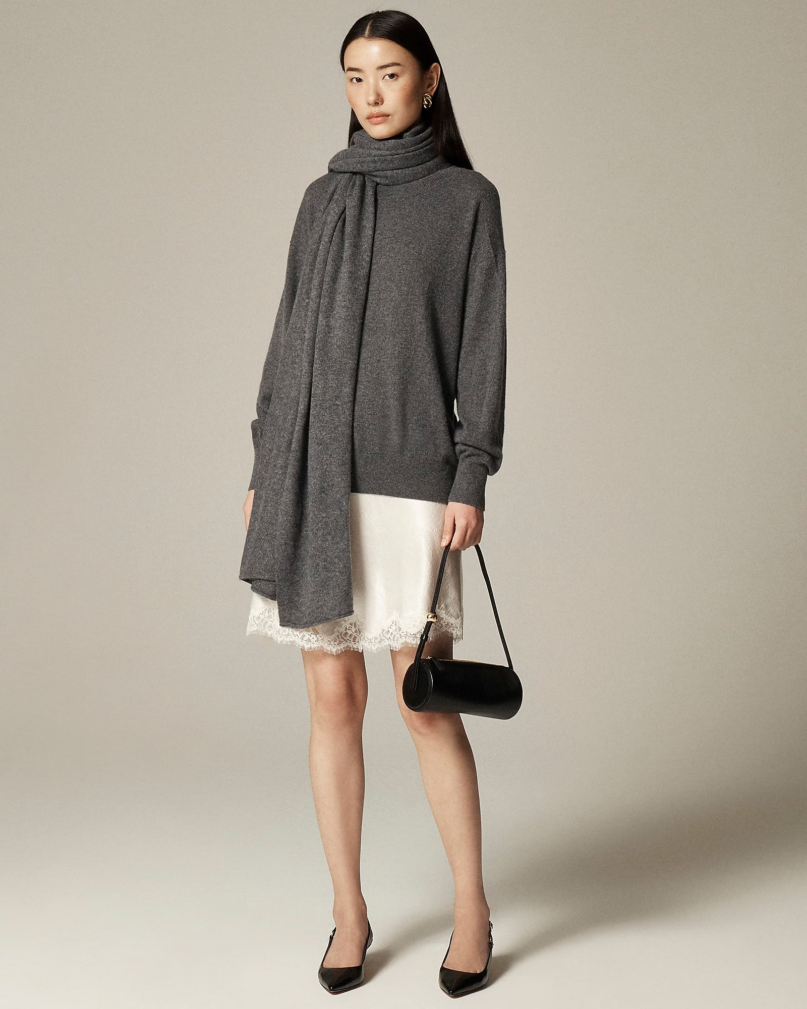 Oversized cashmere wrap | J. Crew US