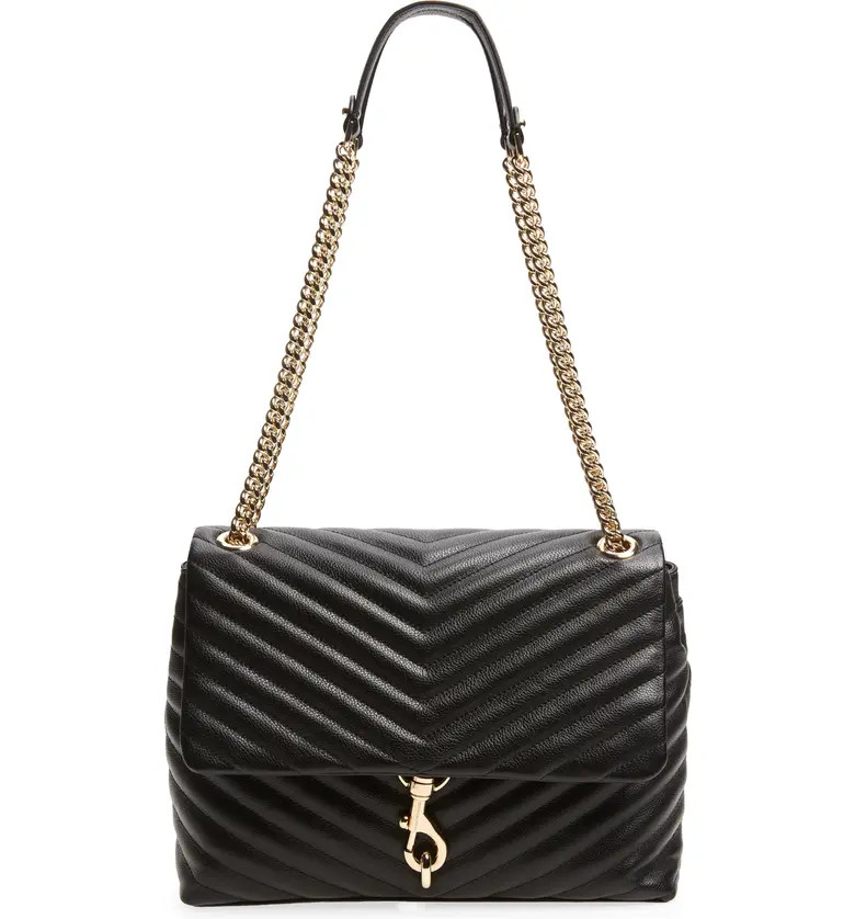 Edie Quilted Leather Shoulder Bag | Nordstrom