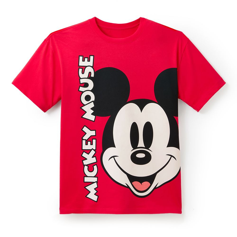 Mickey Mouse Face T-Shirt for Adults | Disney Store