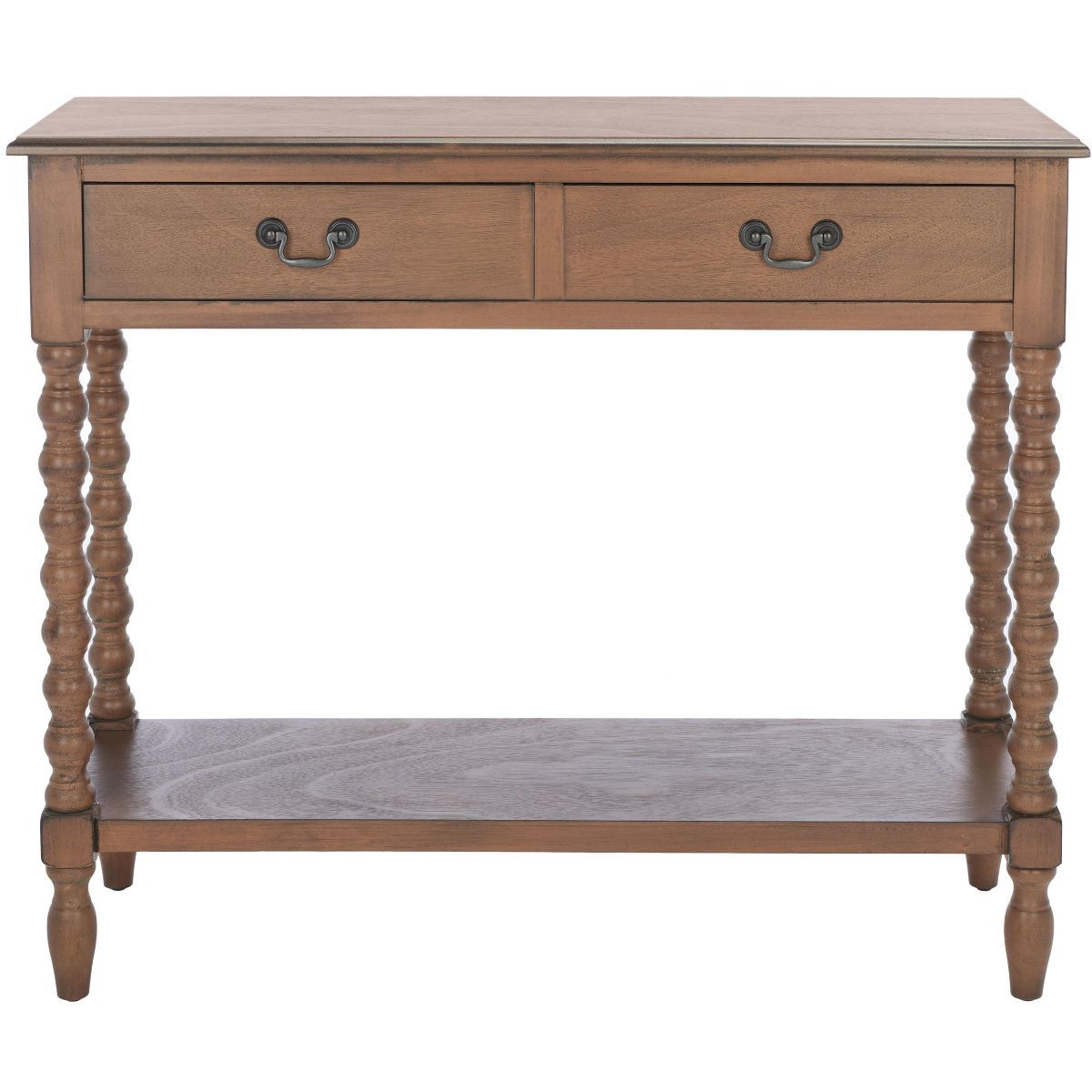 Athena 2 Drawer Console Table  - Safavieh | Target