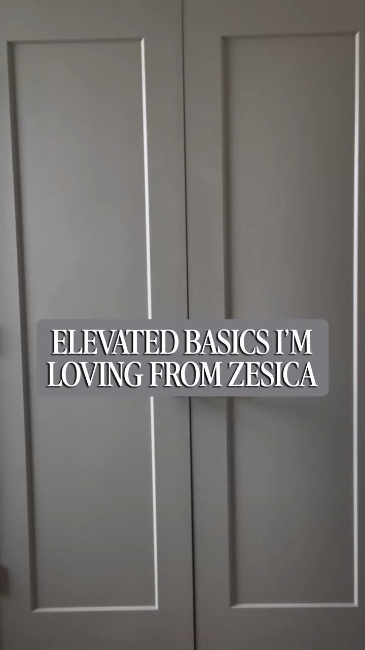 My wardrobe lately: elevated basics that make “mom on the go” still look cute 🤍 @zesica_official just dropped the best collection of elevated basics to style this summer☀️🤭

#momstyle #amazonfashion #gifted #outfitinspo #minimaliststyle