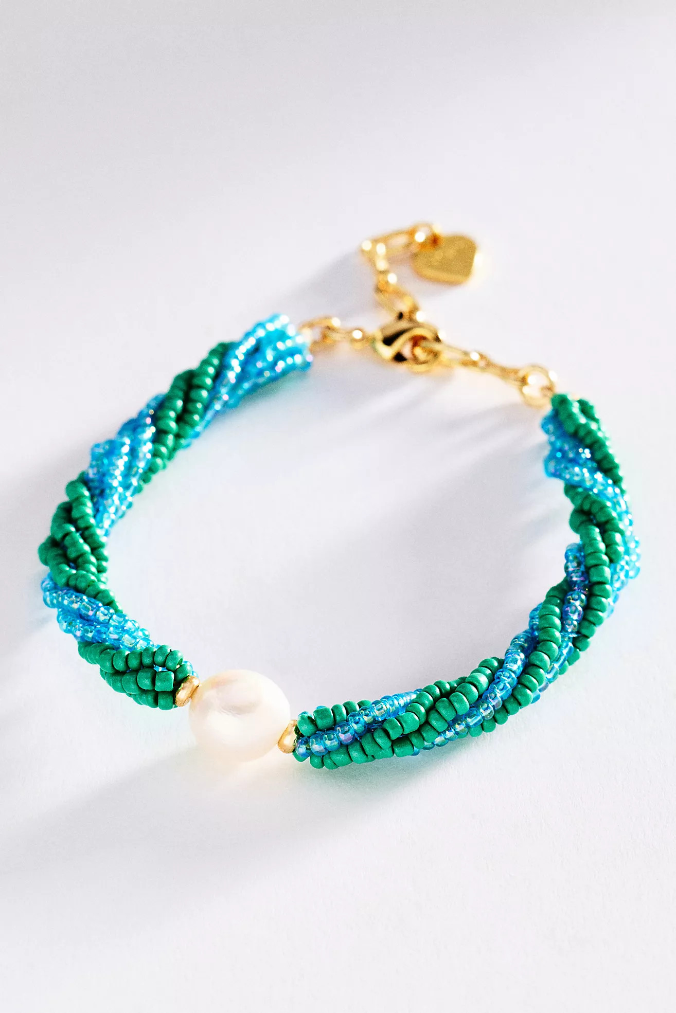 Twisted Bead Pearl Bracelet | Anthropologie (US)