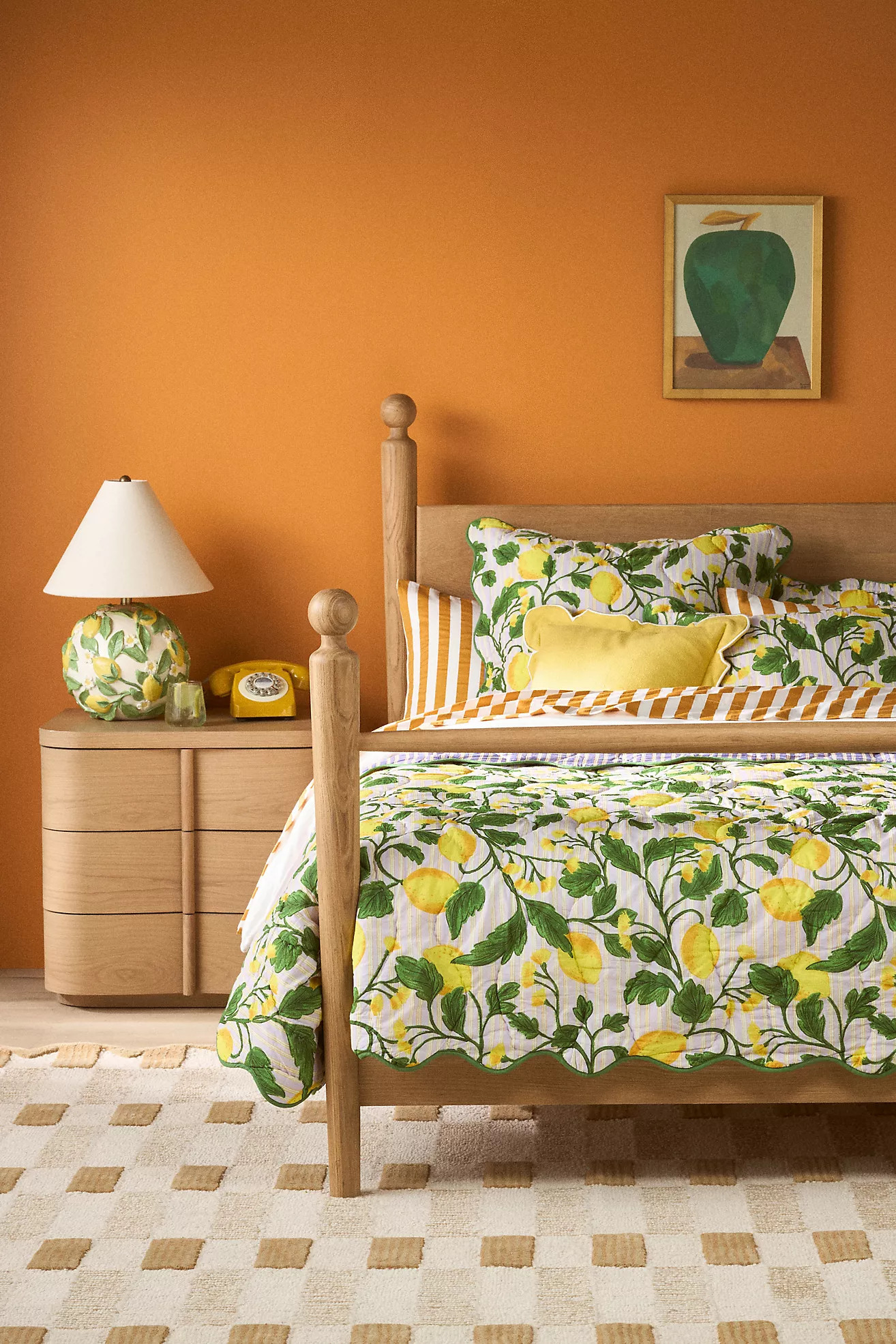 Iluka Cotton Printed Floral Quilt | Anthropologie (US)