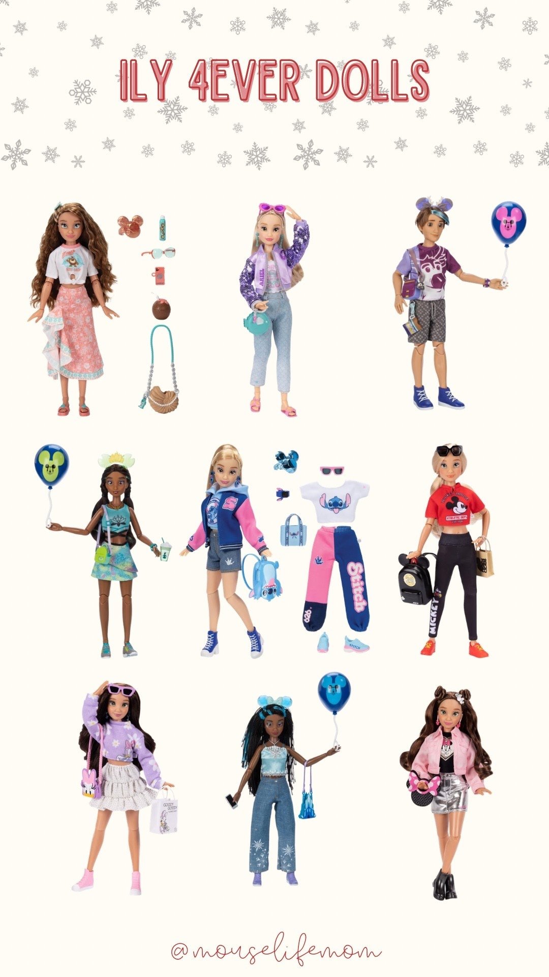 These dolls are so fun!! They are so many different options too!! I love the Moana one!! Perfect gift for an older girly!

#LTKGiftGuide #LTKKids #LTKFindsUnder50