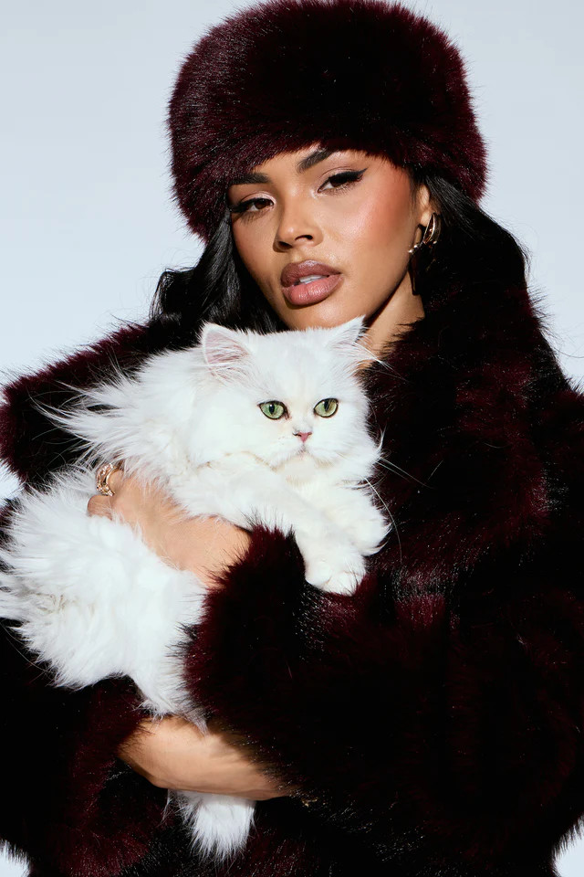 Snow Kissed Faux Fur Headband Wrap | Windsor Stores