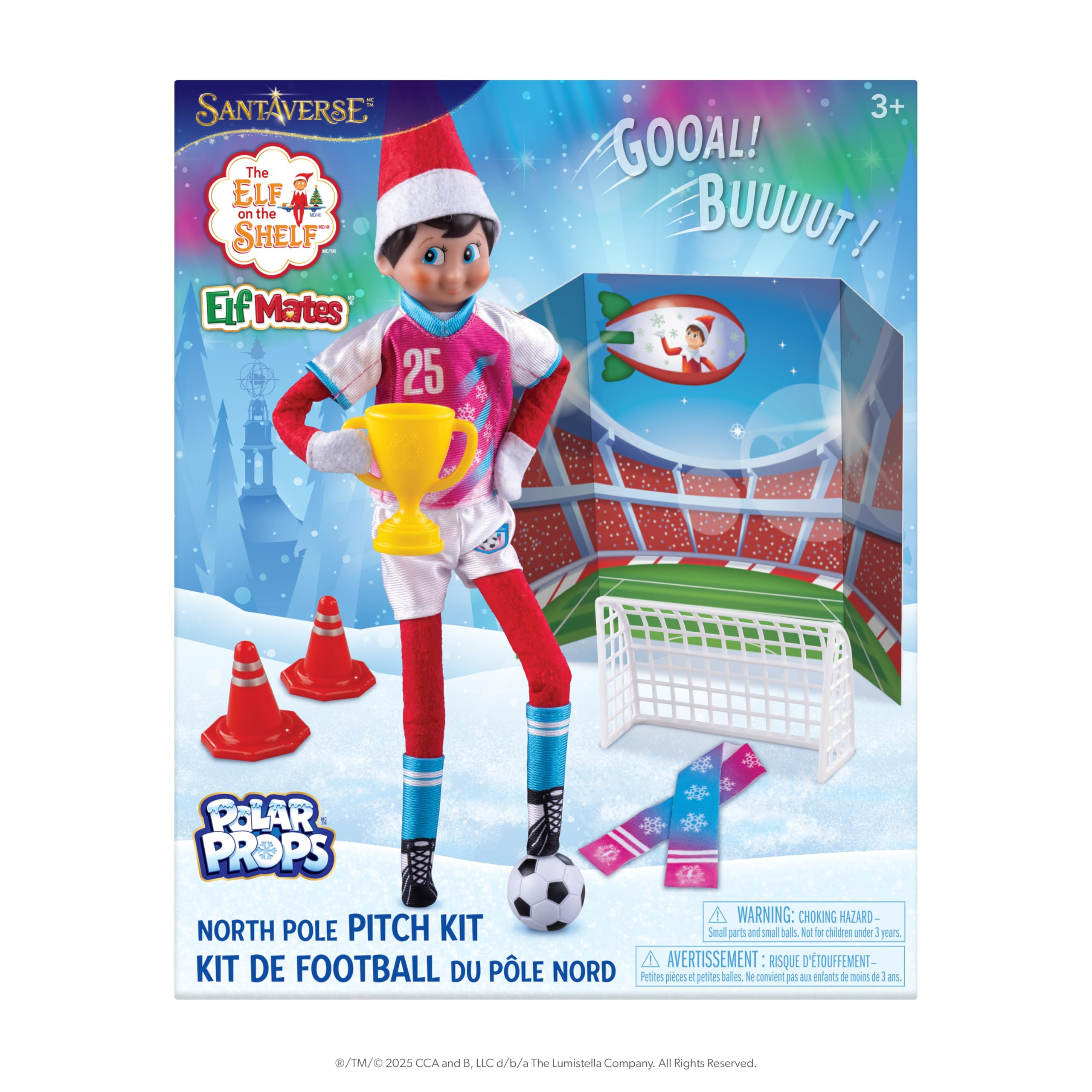 The Elf on the Shelf Polar Props North Pole Pitch Kit - 11-in-1 Elf Props and Accessories for Eas... | Amazon (US)