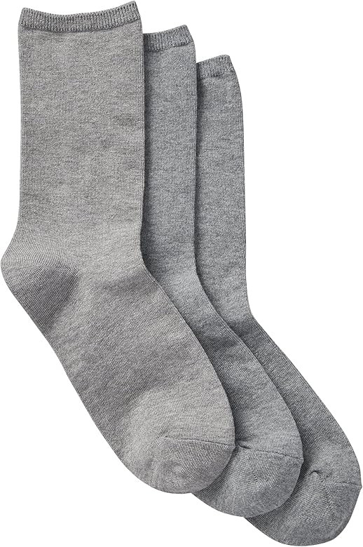 GAP Women's 3-Pack Crew Socks | Amazon (US)