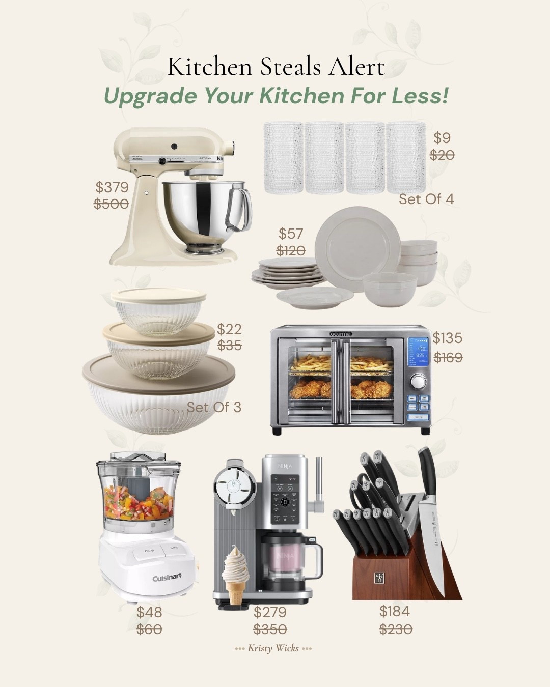Kitchen Steals Alert! 
Upgrade Your Kitchen For Less!

#LTKHome #LTKSaleAlert