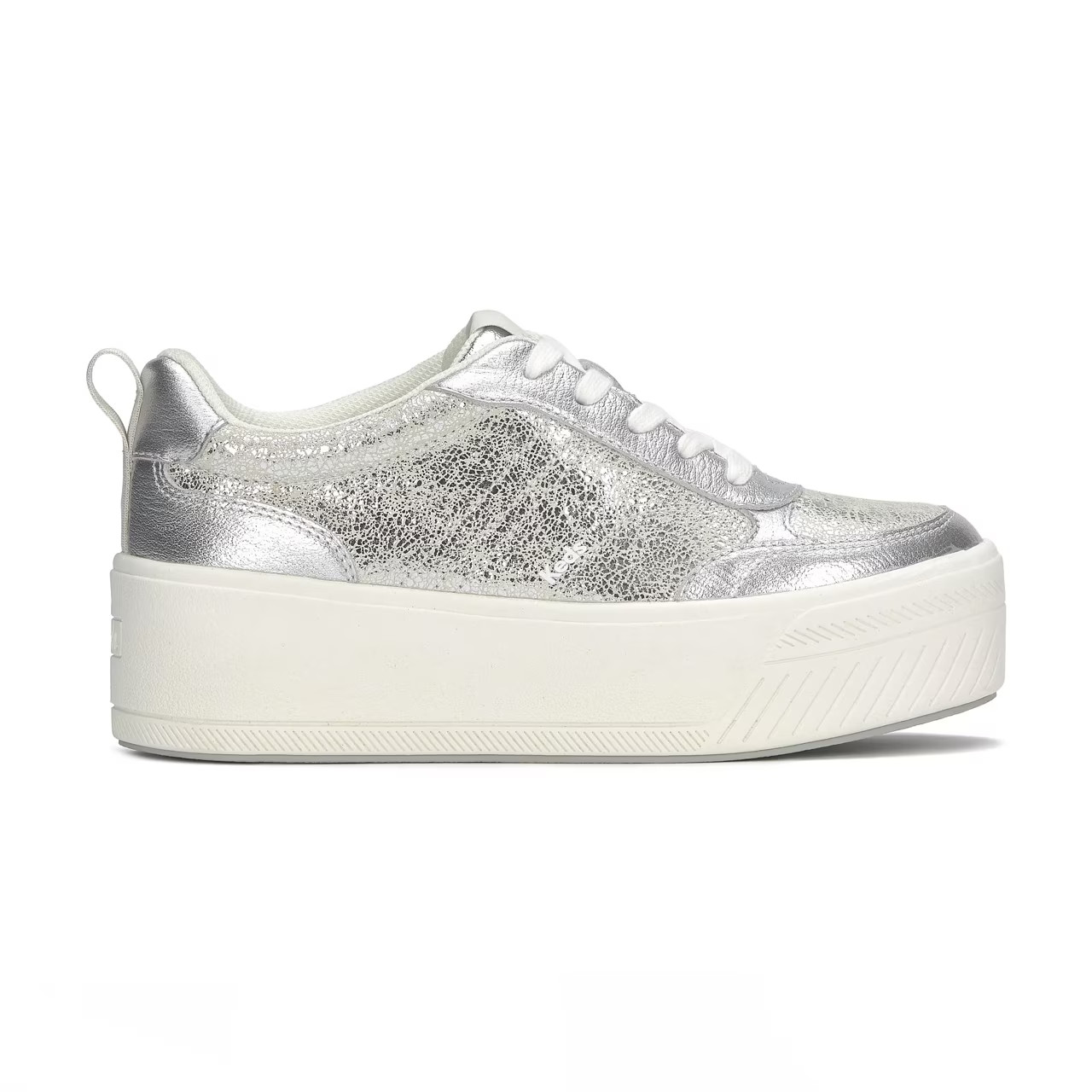 Keds Skyler II Distressed Metallic Leather Lace Up - Free Shipping | KEDS | Keds US