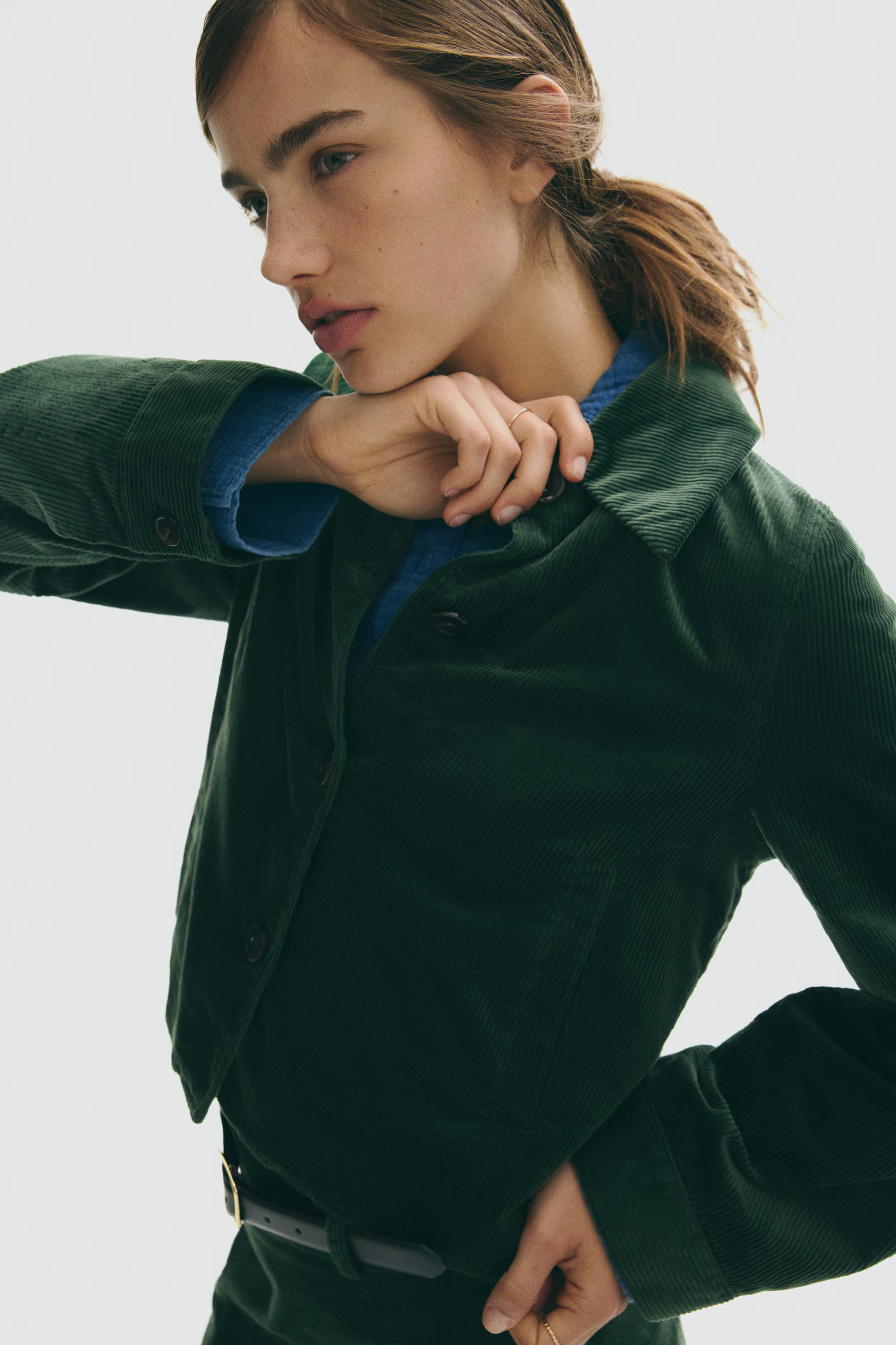 Cotton Corduroy Jacket | H&M (US + CA)
