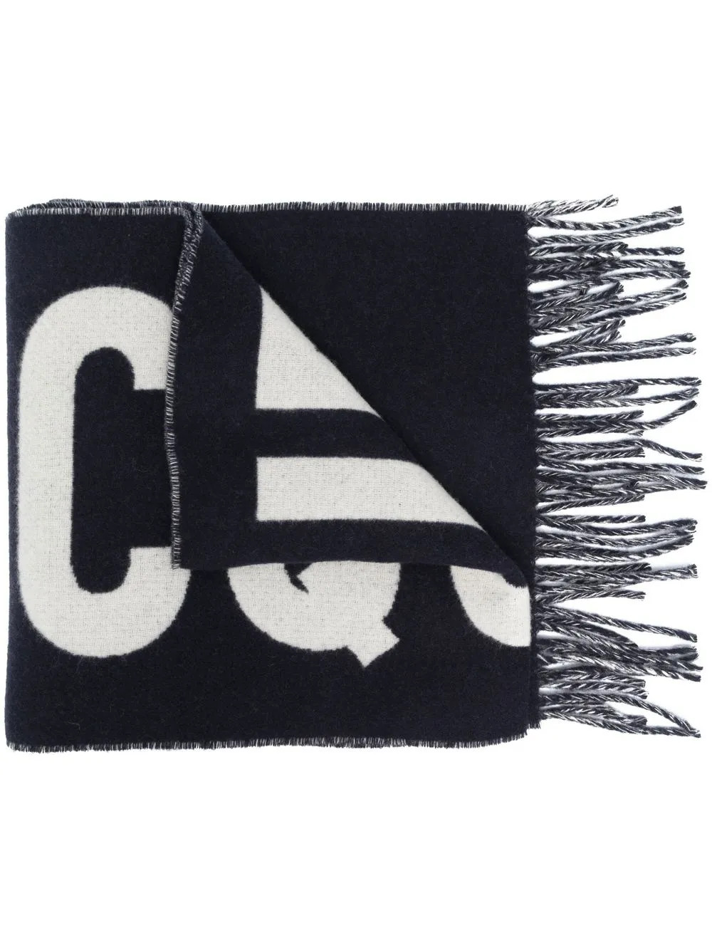 L'écharpe jacquard-logo scarf | Farfetch Global