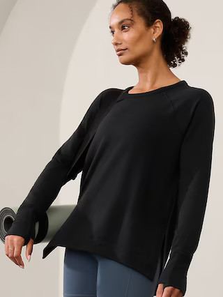 Coaster Luxe Recover Sweatshirt | Athleta