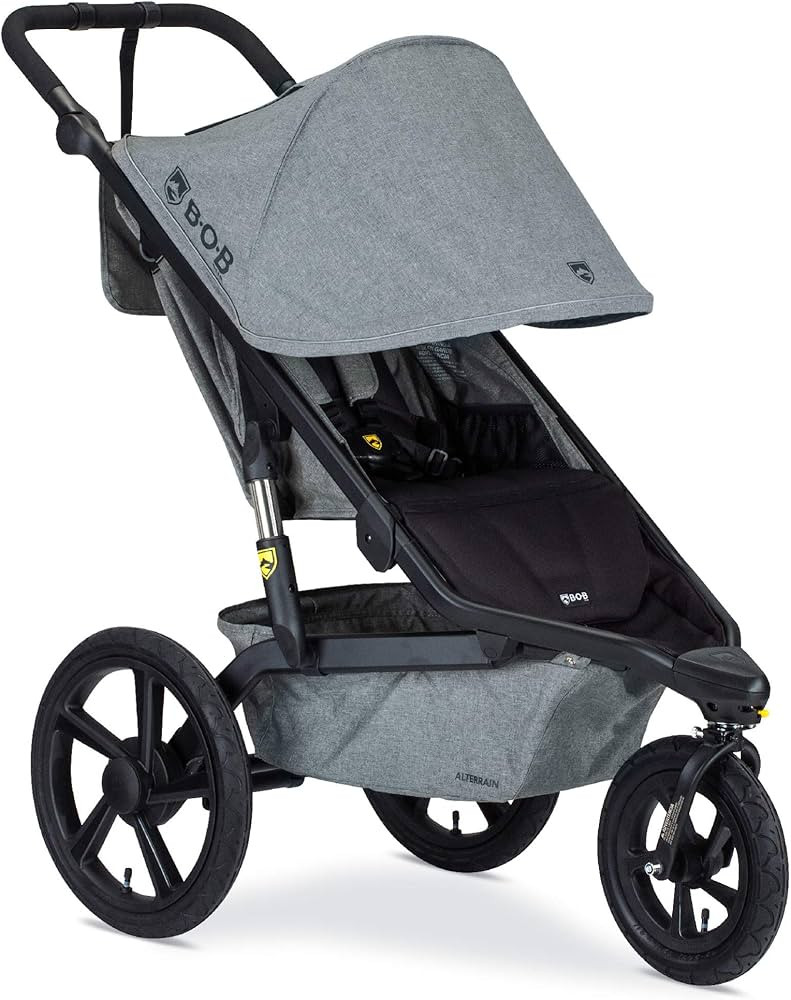BOB Gear Alterrain Jogging Stroller, Melange Gray | Amazon (US)