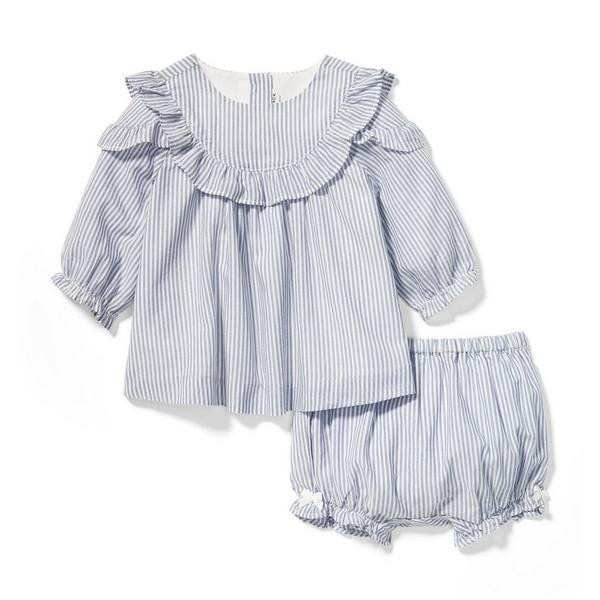 Striped Ruffle Matching Set | Janie and Jack