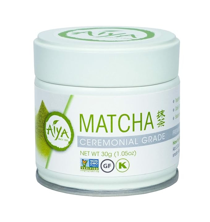 Aiya Authentic Japanese Premium First Harvest Ceremonial Grade Matcha Green Tea Powder - Vegan-Fr... | Amazon (US)