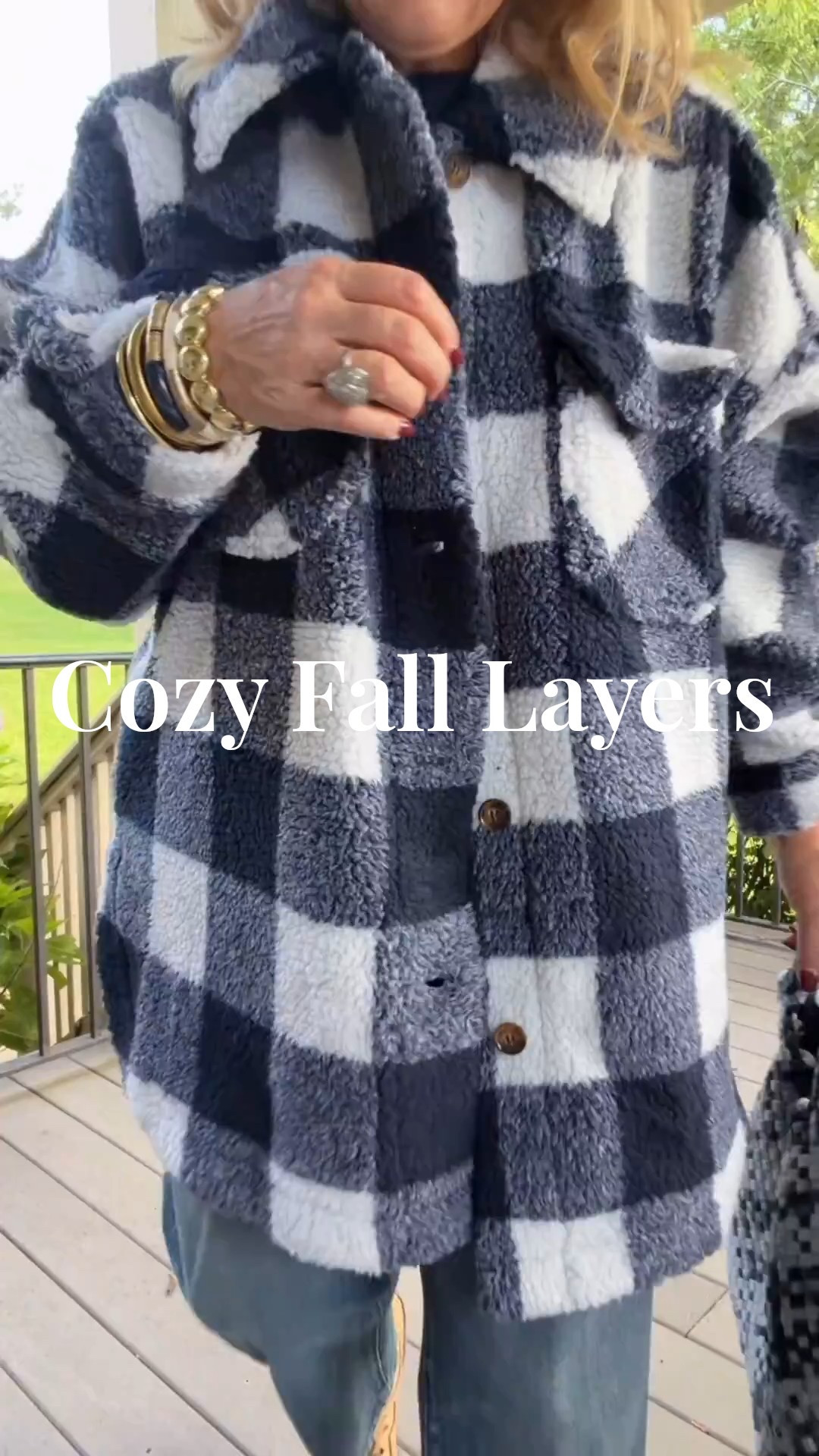 Vici cozy fall layers 
Wearing a medium in all 
Madewell barrel jeans size 29 petite 
Spanx leggings size med petite extra 10% off code EXTRA10
Kohls navy tshirt size medium 
Boots size up 1/2 BEAUTIFUL leather 
Green Sneakers will link similar 
Extra 20% off code NANETTE20 on my bracelets 

#LTKFindsUnder100 #LTKOver40 #LTKSaleAlert