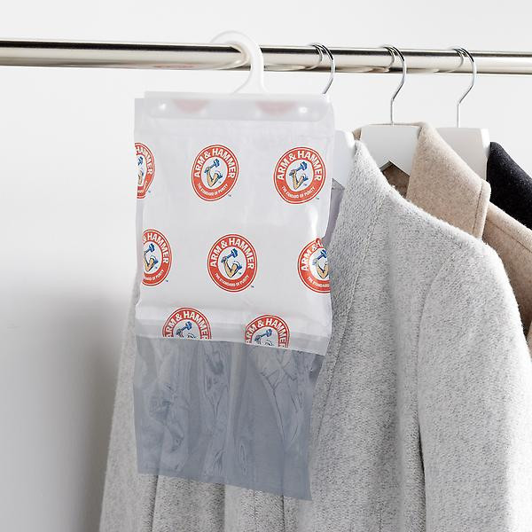 Hanging Bag Arm & Hammer Absorber | The Container Store