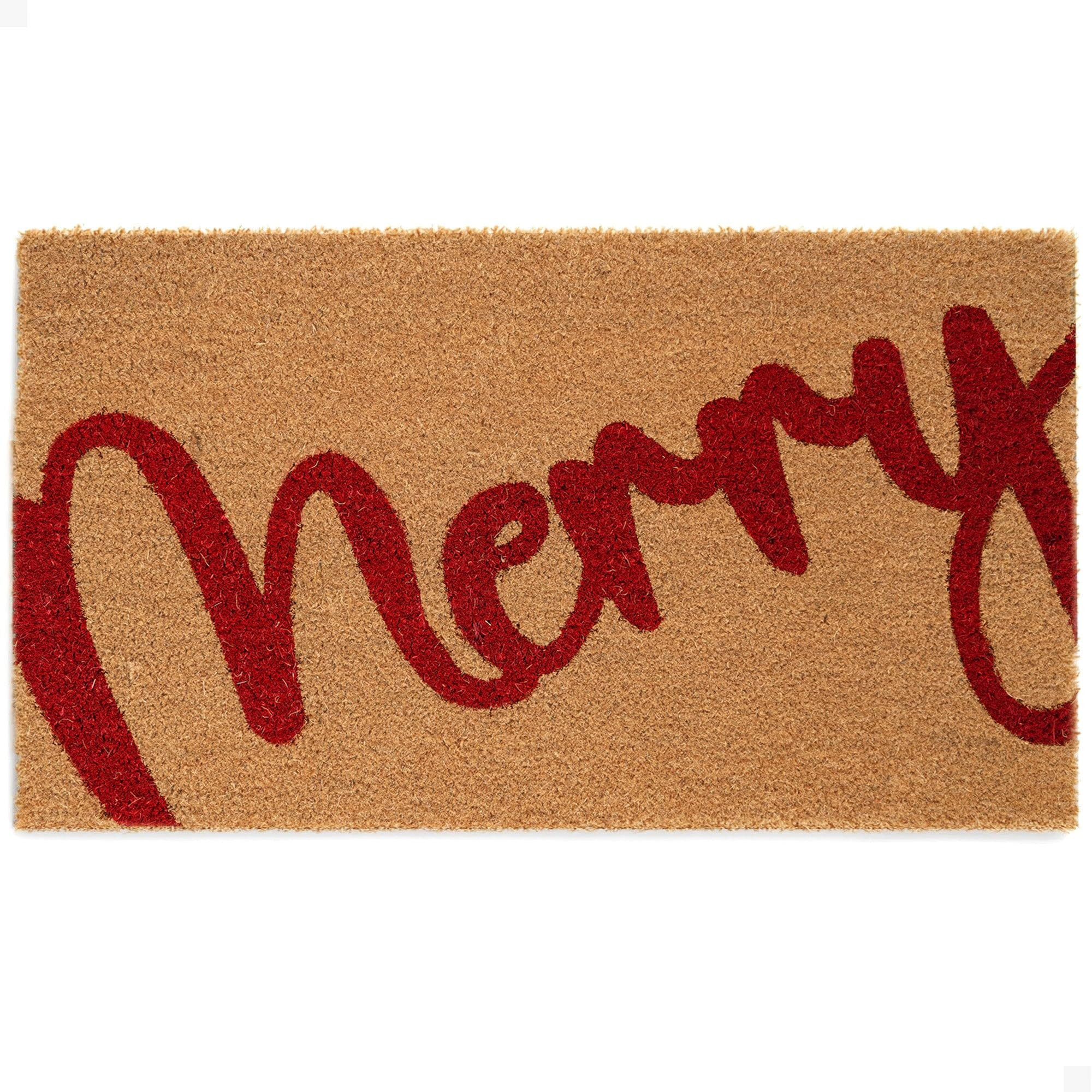THEODORE MAGNUS Christmas Door Mat - Welcome Mat for Front Door with Non-Slip Backing - Durable D... | Amazon (US)