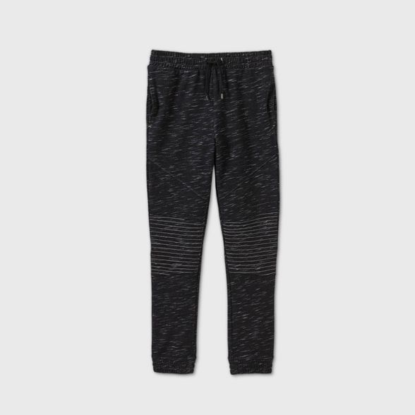 Boys' Moto Spacedye Jogger Pants - art class™ Black | Target