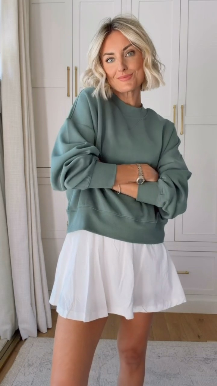 Target truly has some of the best athleisure wear! I love this pullover! It comes in a few colors! Wearing M in sweatshirt & S in active dress!

Loverly Grey, Target, athleisure, activewear, active dress, sweatshirt, pullover

#LTKootd #LTKActive
