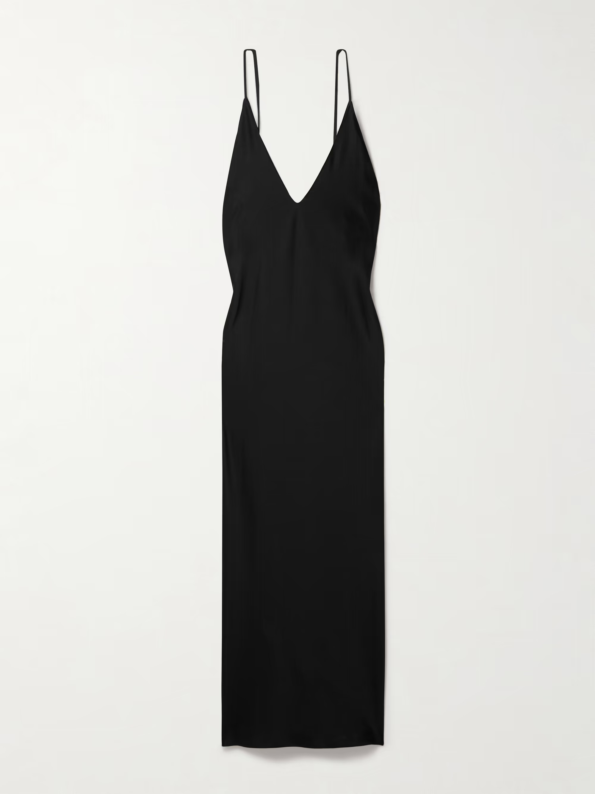 Barb open-back washed-satin maxi dress | NET-A-PORTER (UK & EU)