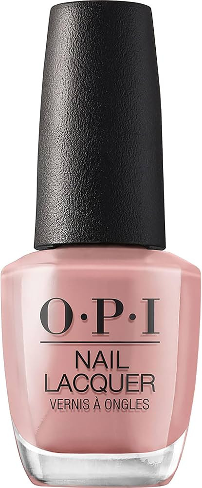OPI Nail Lacquer Barefoot in Barcelona | Opaque Dark Brown Crème Chip Resistant Nail Polish | Ve... | Amazon (US)