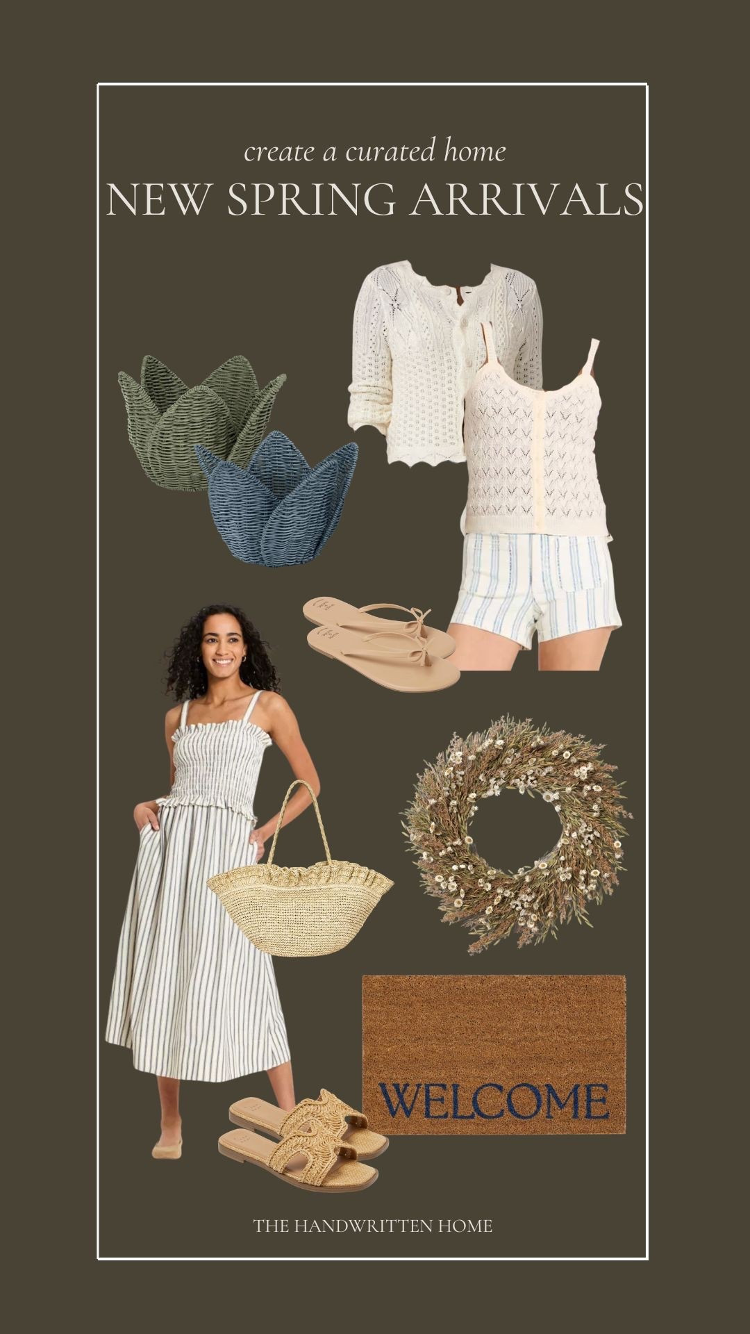 New spring arrivals at Target. New Easter target arrivals! Love this knit tank and cardigan set. This dress looks so much more expensive than it is! Definitely going to sell out! And can we talk about those cute bow flip flops!

#LTKOver40 #LTKootd #LTKmomlife