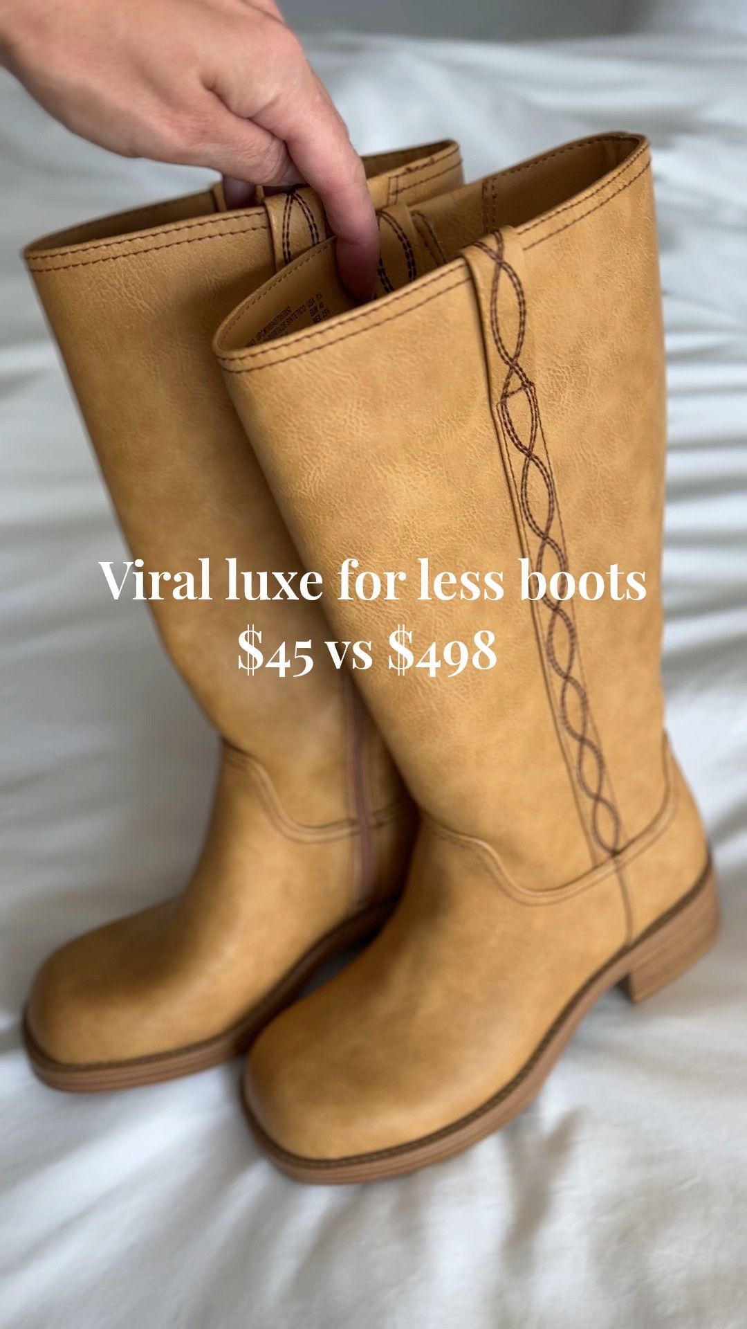 ✨ Viral luxe for less find ✨ These  Frye inspired boots from Walmart look so high end but are only $45 (vs $498 👀). The perfect fall staple without the splurge 🍂👢

#LTKShoeCrush #LTKFindsUnder50 #LTKStyleTip