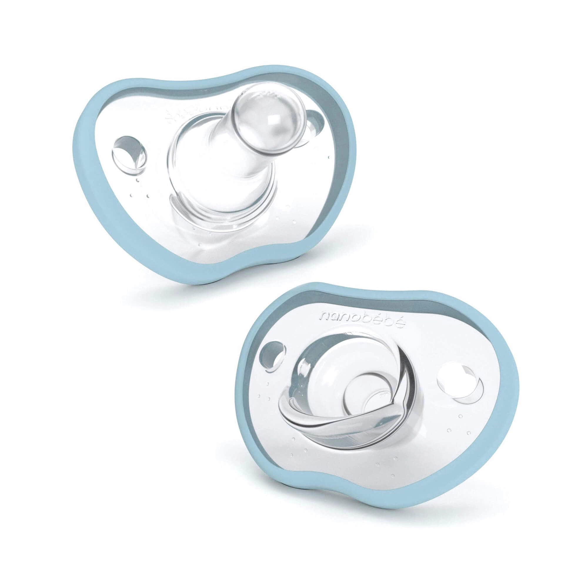 Limited-Edition Sky Blue Pacifier | Nanobébé
