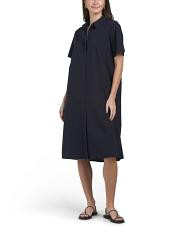 Petite Organic Cotton Poplin Dress | TJ Maxx