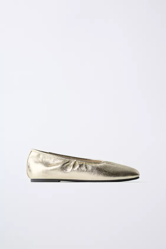 METALLIC-BALLERINA | Zara DE