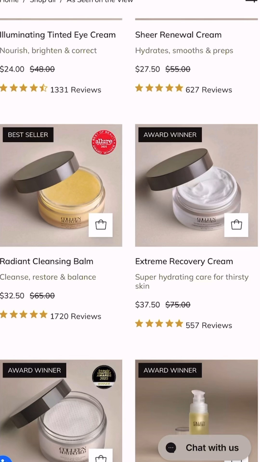 Save 50 %OFF your favorite Colleen Rothschilds products as seen on the view!
11/12/25

#LTKSaleAlert #LTKOver40 #LTKBeauty
