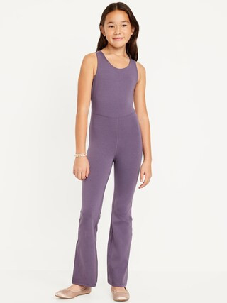 Sleeveless PowerChill Flare-Leg Bodysuit for Girls | Old Navy (US)