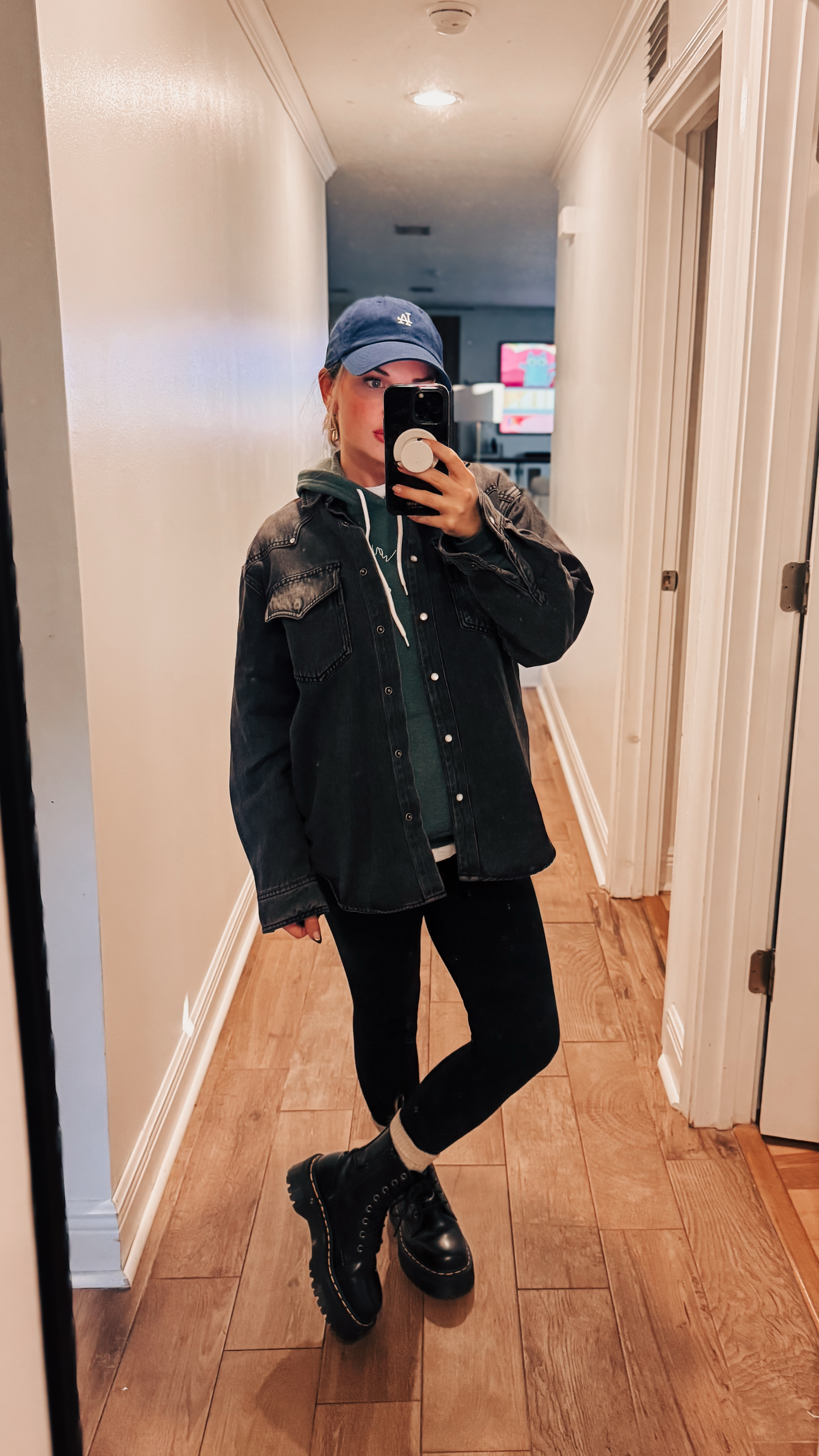 Perfect weather to rock the docs 

#boots #sweater #millennialstyle

#LTKPetite #LTKShoeCrush #LTKFindsUnder50