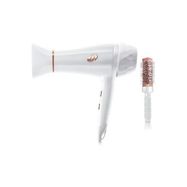 ($285 Value) T3 Micro Featherweight Luxe 2I Hair Dryer, White/Rose Gold - Walmart.com | Walmart (US)