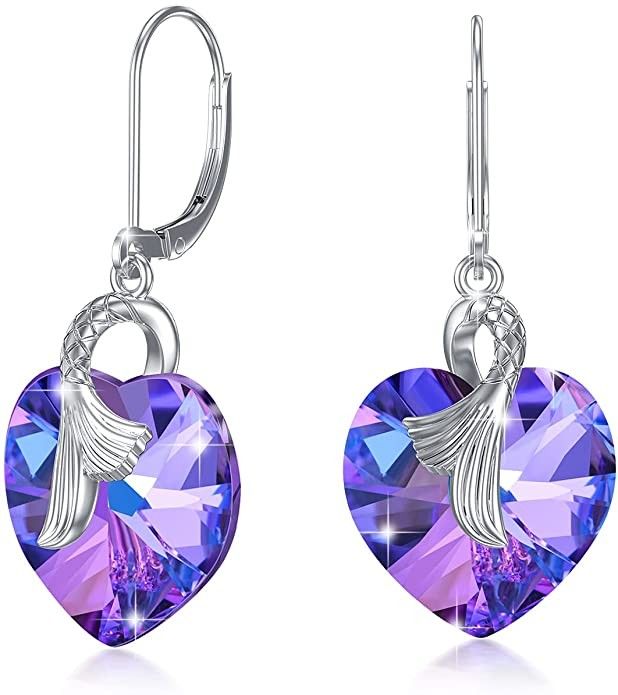 Purple Earrings | Amazon (US)