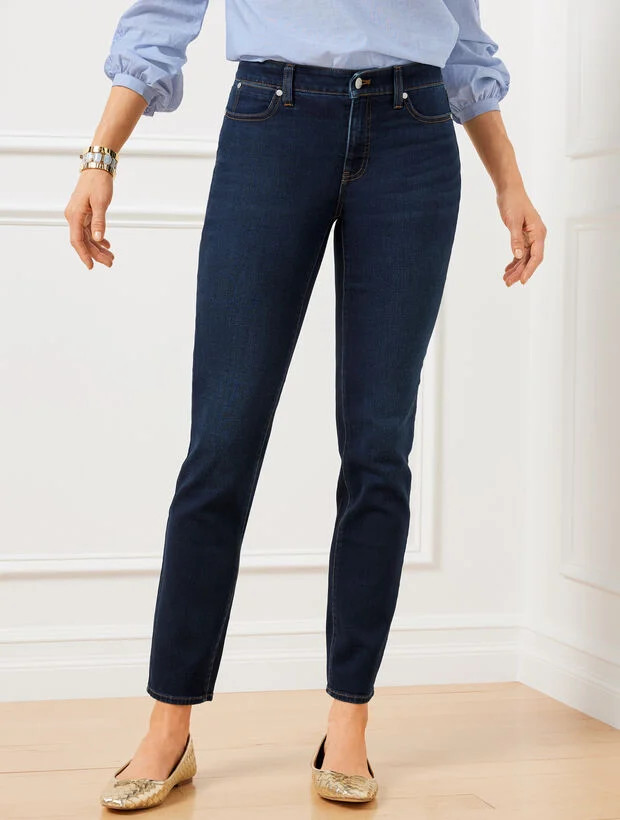 Slim Ankle Jeans - Torrance Wash - Curvy Fit | Talbots