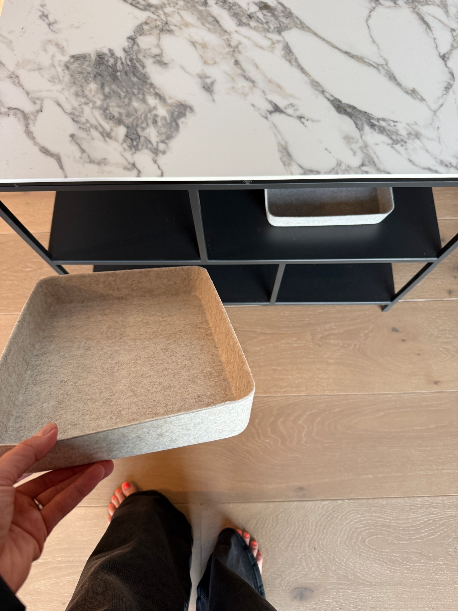 Felt trays for organizing on Amazon! 

#LTKHome