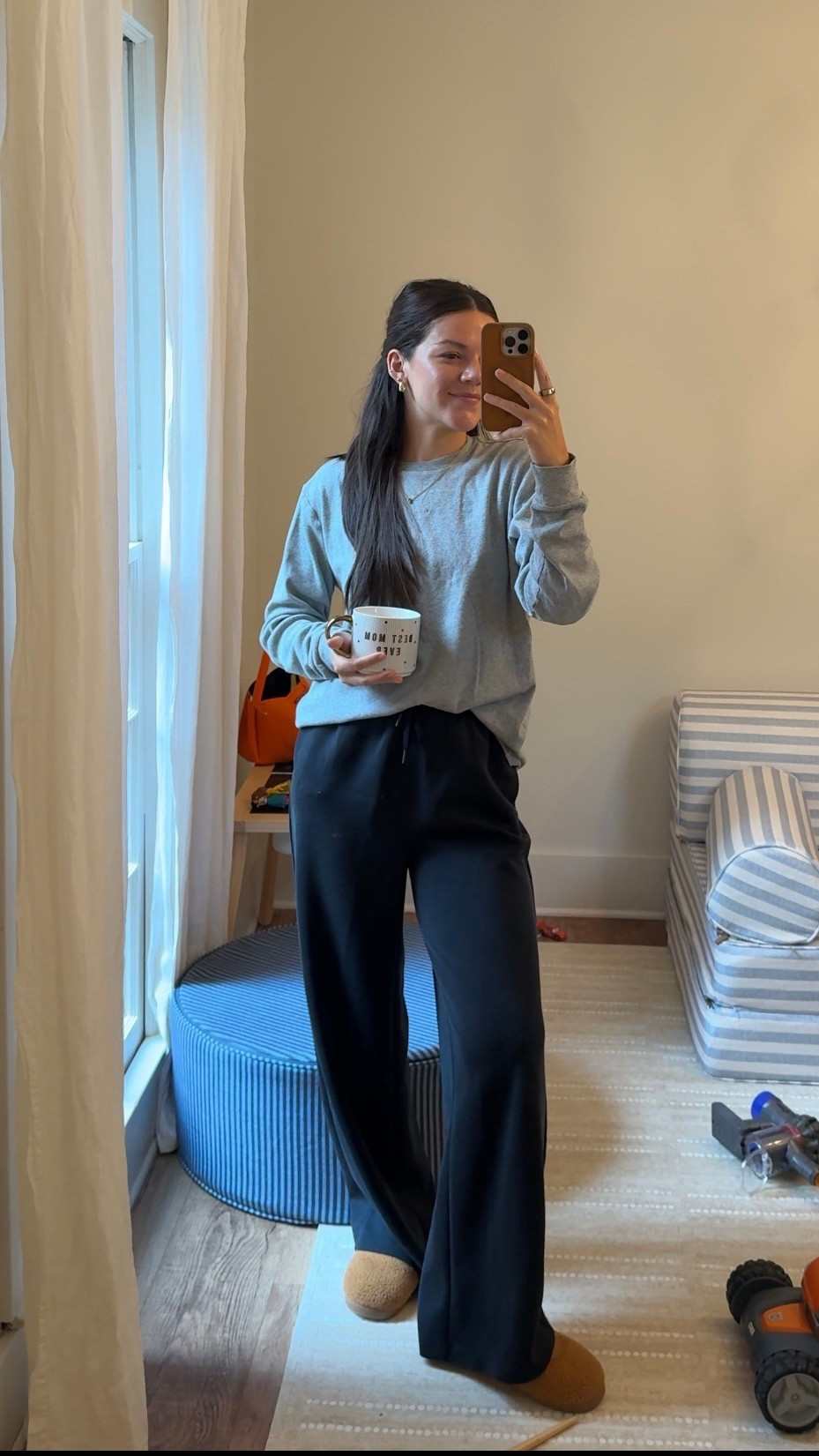 Target pants!! 

They don’t have my color way in these slippers but they have other colors 