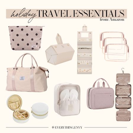 Holiday Travel Bag Essentials from Amazon 🧳 

#LTKtravel #LTKSeasonal #LTKHoliday