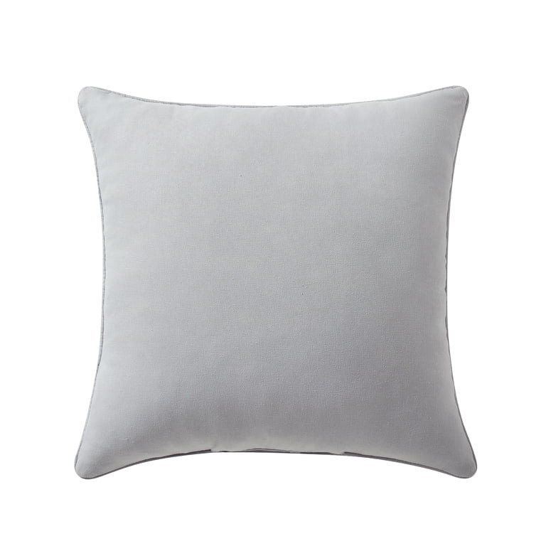 Mainstays 18" x 18" Grey/Multicolor Vintage Floral Jacquard Decorative Pillow | Walmart (US)