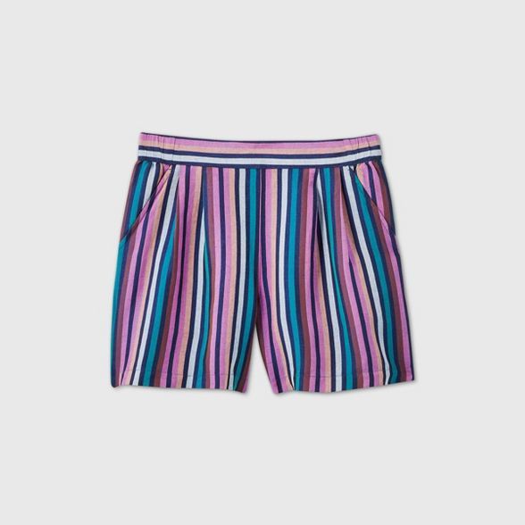 Women's Mid-Rise Linen Pull-On Shorts - A New Day™ | Target