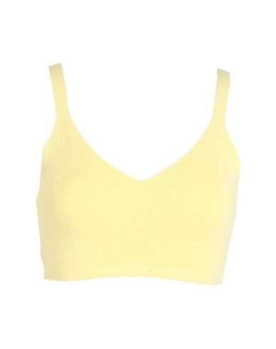 Topshop Woman Top Yellow Size M Polyester | YOOX (US)