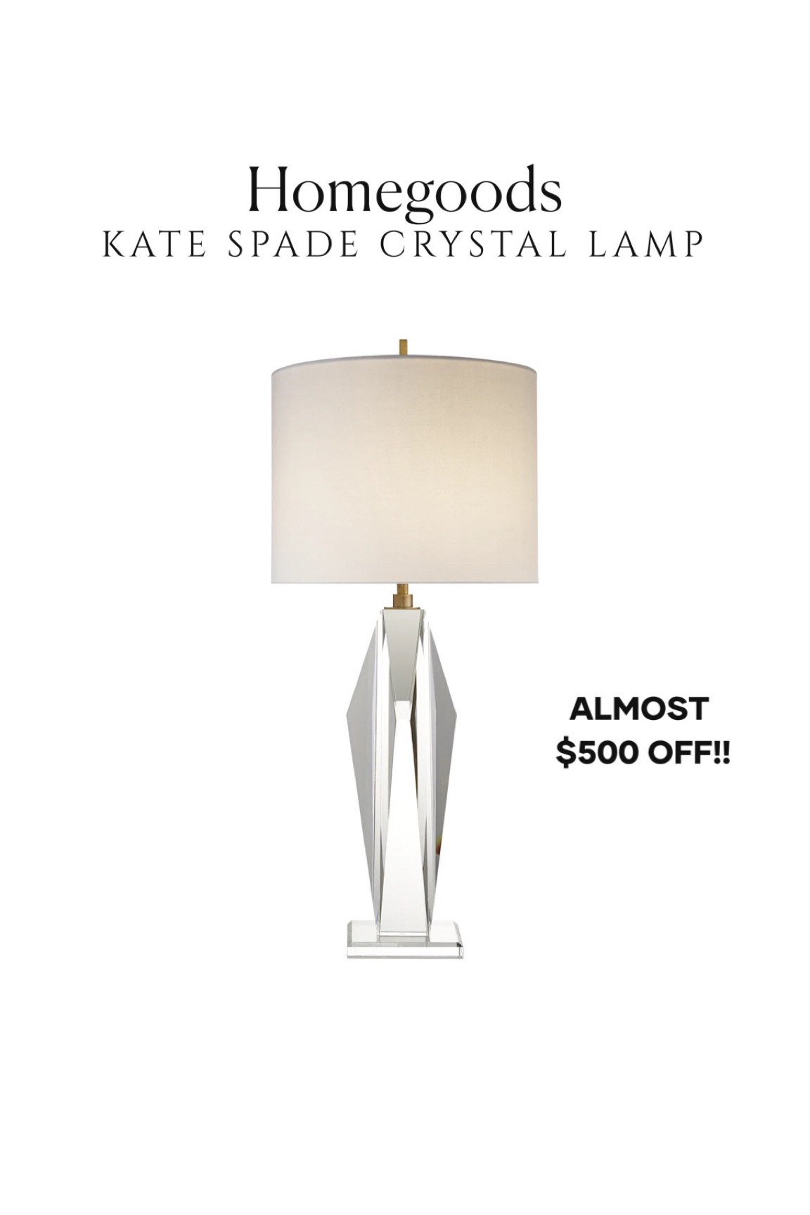 Kate spade lamps deals homegoods