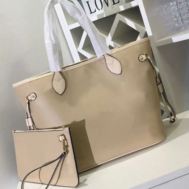 Shopping Bag Tote Bags Shoulder Handbag Women Purse 2 Piece Set Large Capacity Embossed Leather W... | DHGate