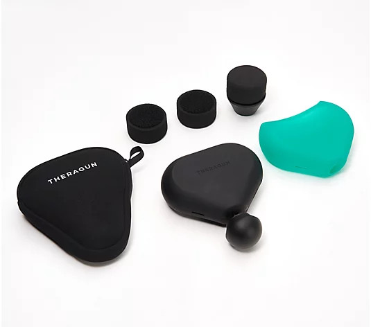 Theragun Mini Percussive Massager with Skin and Attachments - QVC.com | QVC