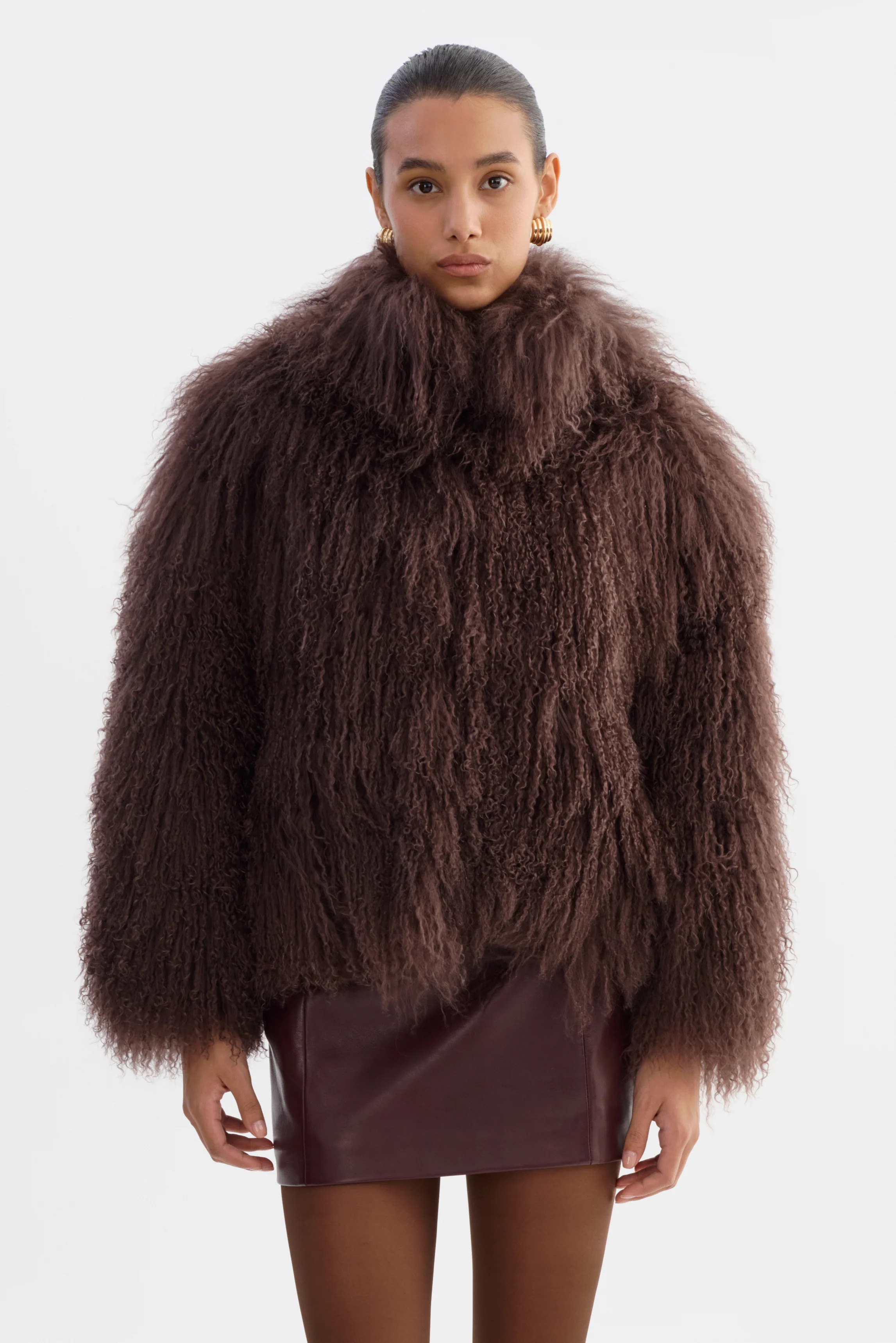 BIANCA | Mongolian Shearling Jacket | LAMARQUE