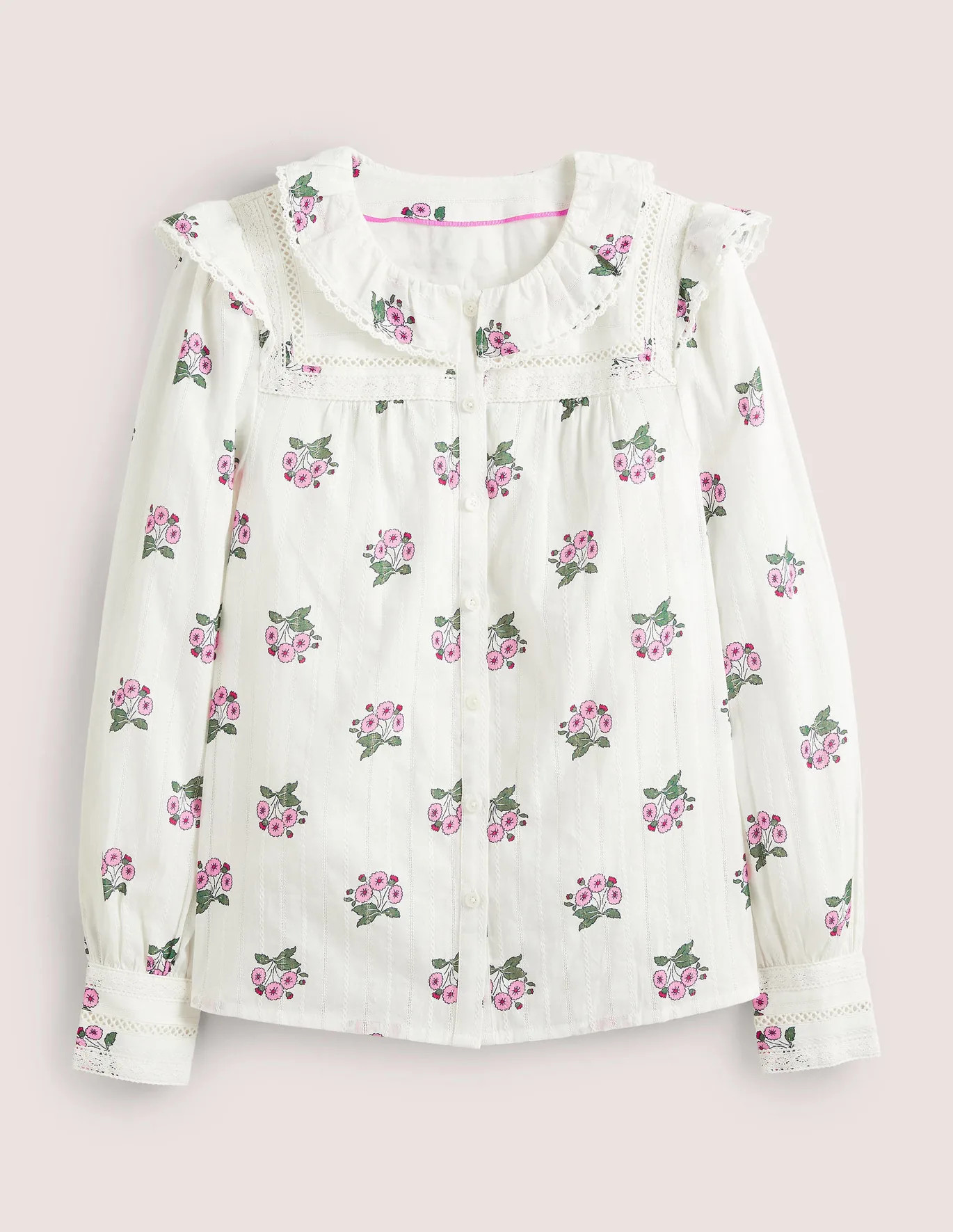 Crochet Trim Blouse | Boden (US)