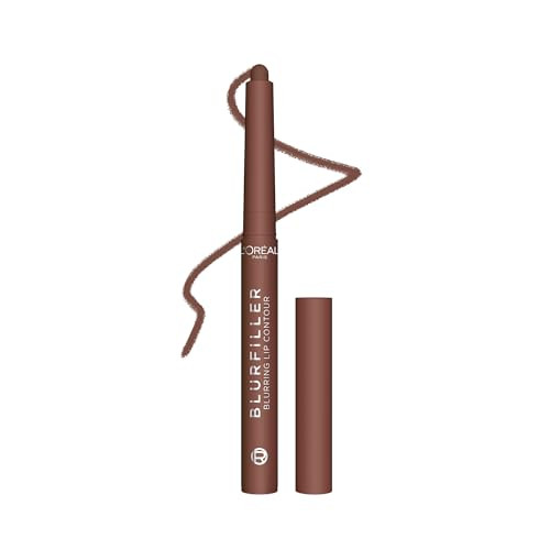 L'Oréal Paris Blurfiller Blurring Lip Contour, Lip Liner Pen, Pigmented, No Blending, Natural Soft-focus Blurred Effect, Mocha Mousse | Amazon (CA)